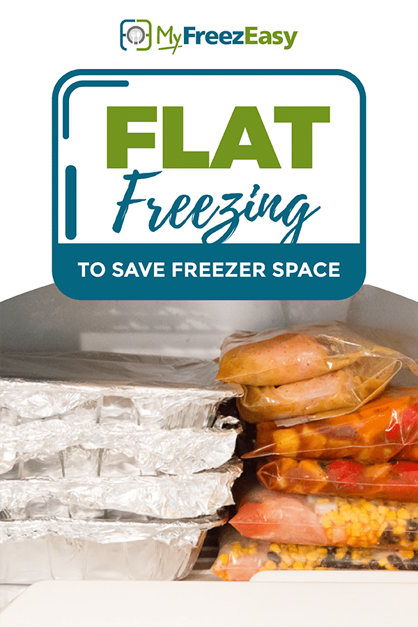 Save Freezer Space by Flat Freezing - MyFreezEasy