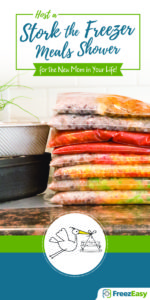 Stork the Freezer - Freezer Meals Baby Shower