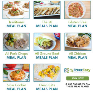 July Freezer Meals
