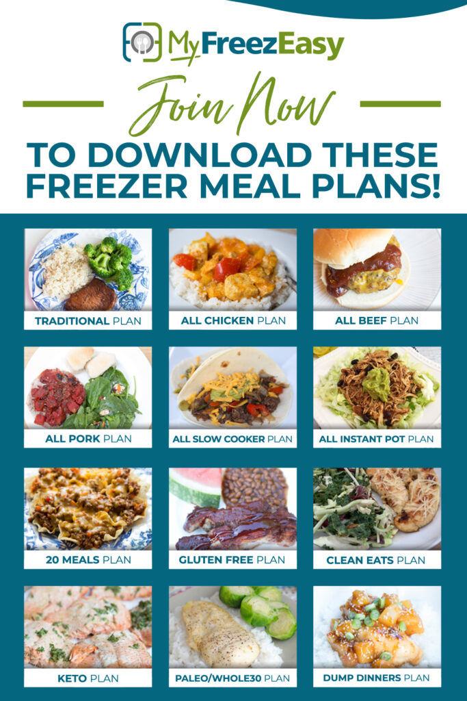 MyFreezEasy Meal Plans & Recipe Lists - MyFreezEasy