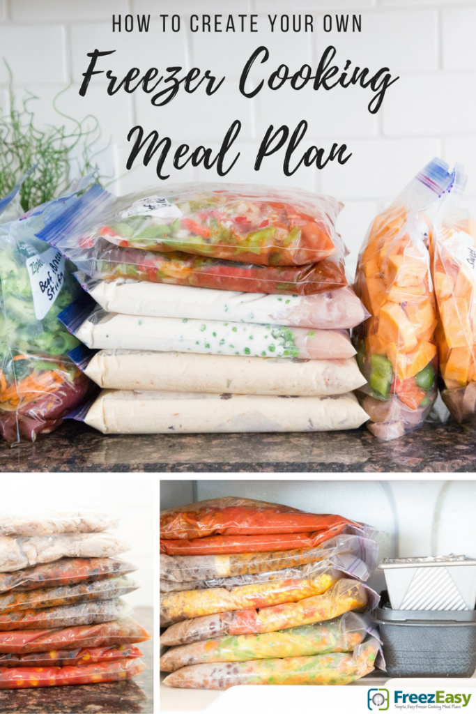 How to Create Your Own Freezer Cooking Meal Plan - MyFreezEasy