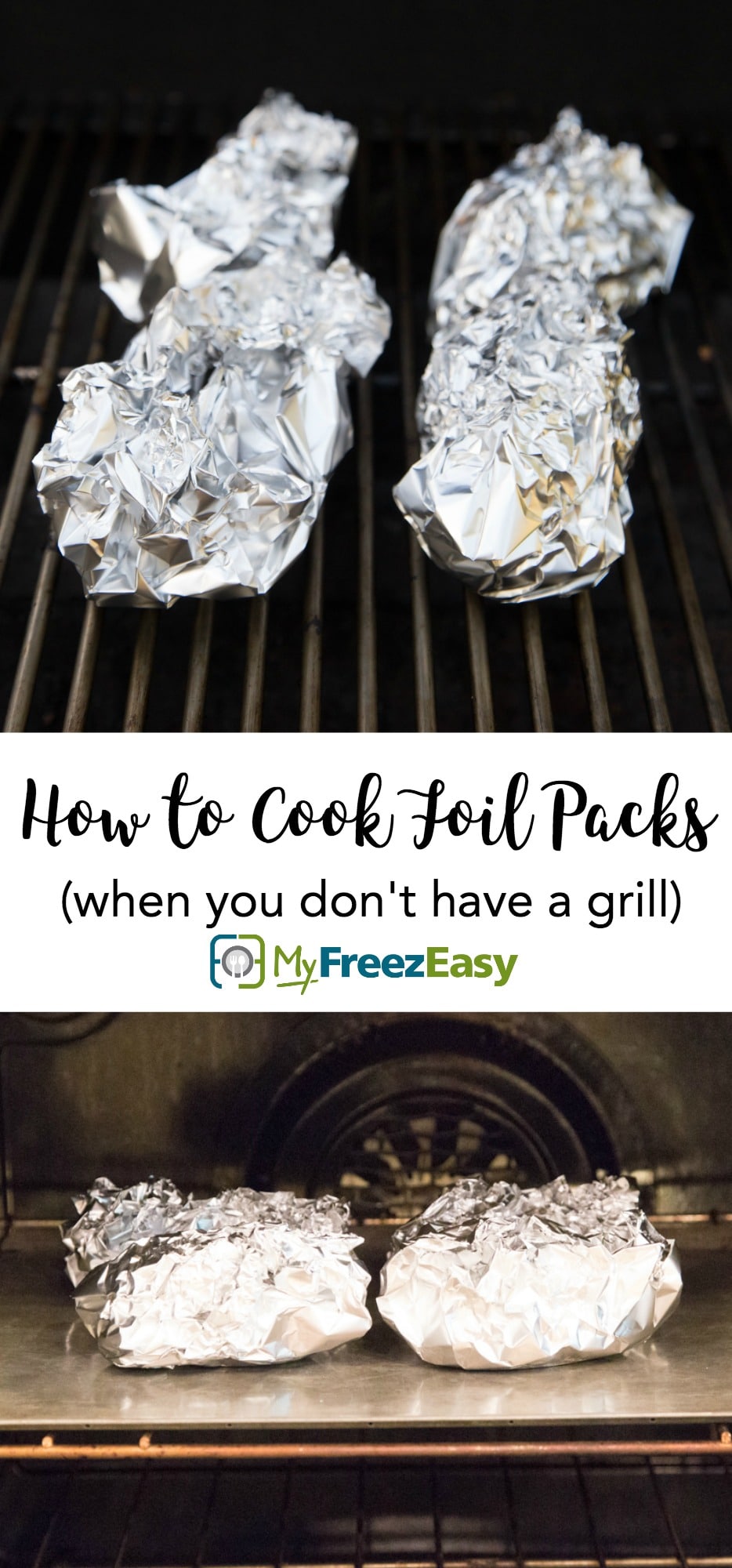 how to cook foil packs