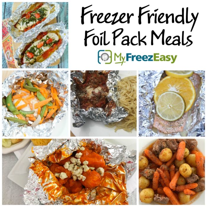 Freezer Friendly Foil Pack Meals