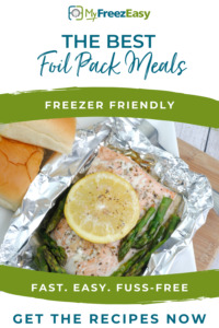 freezer friendly foil packs