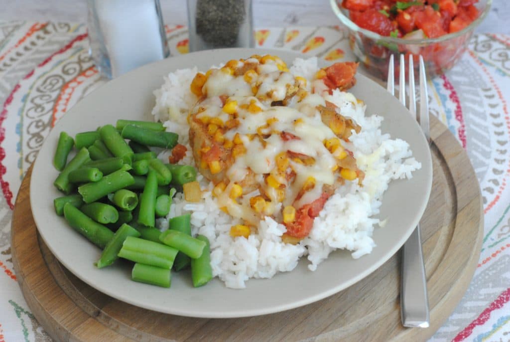 Baked Mexican Pork Chops