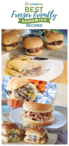 Freezer Friendly Sandwich Recipes