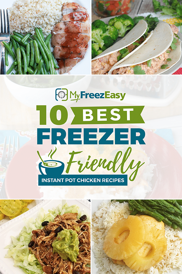 Freezer Friendly Chicken Instant Pot Recipes