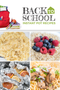 back to school instant pot recipes