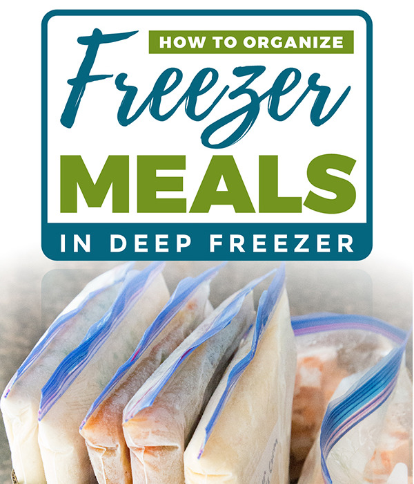 How to Organize Freezer Meals