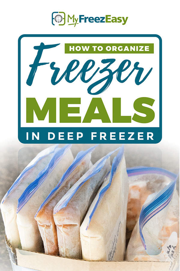 how to organize freezer meals in deep freezer