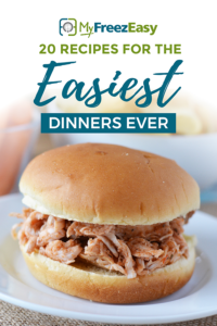 dump dinners freezer meal recipes