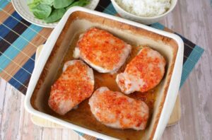 sweet chili pork chops