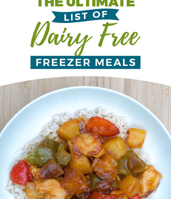 The Ultimate List of Dairy Free Freezer Meals
