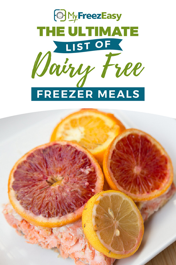 dairy free freezer meals