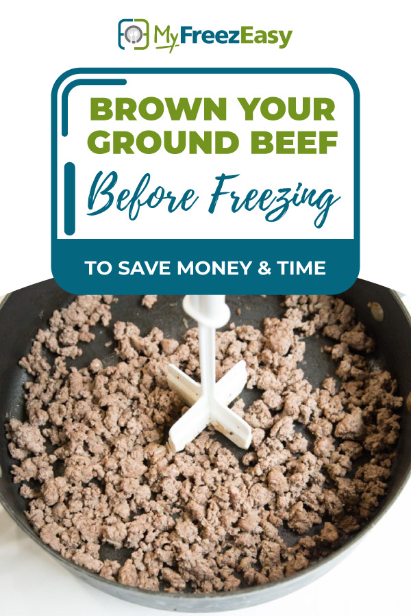 how to freeze ground beef