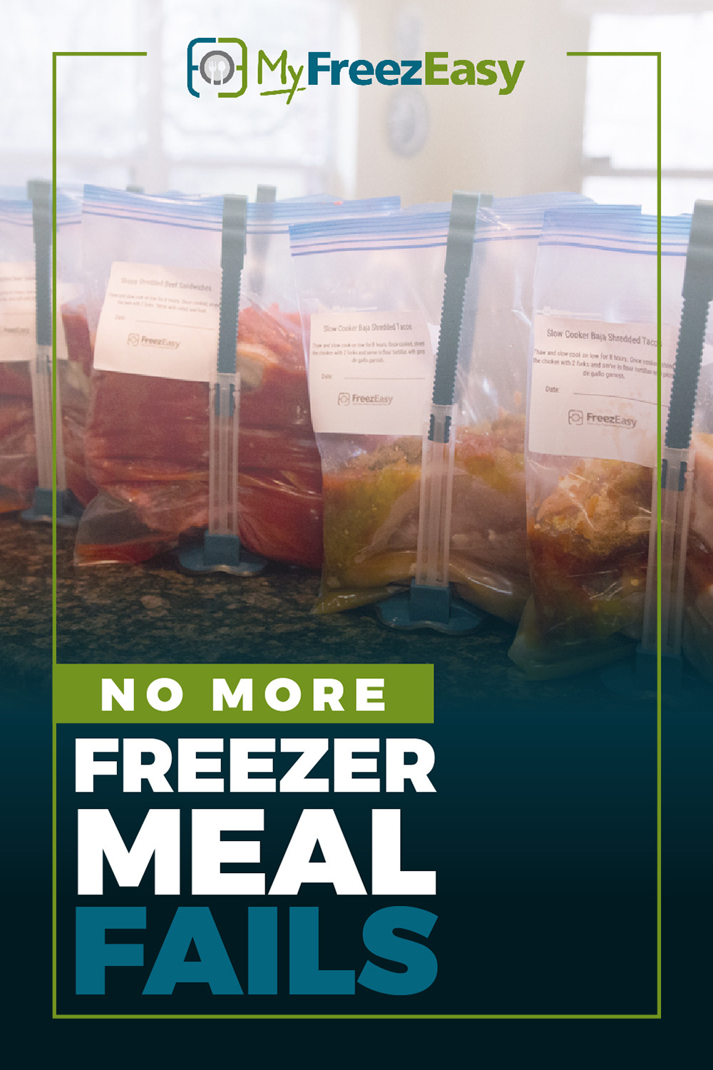 how to avoid freezer meal fails