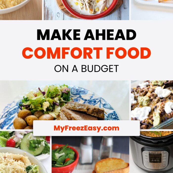 Make Ahead Comfort Foods