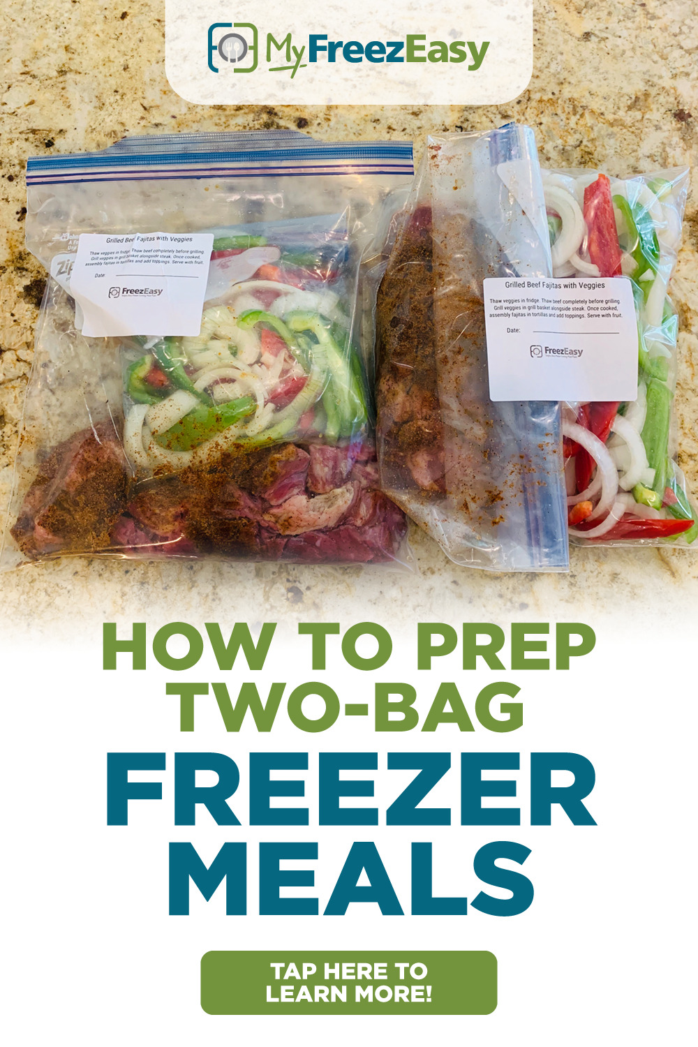 How to Freeze Two-Bag Freezer Meals - MyFreezEasy