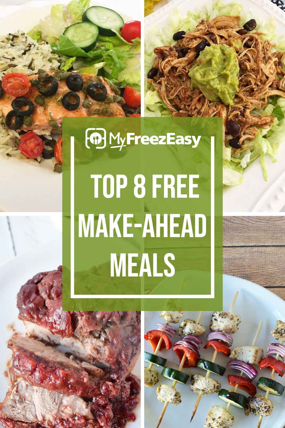 top 8 allergen free make ahead meals